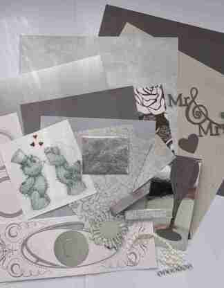 Silver Wedding Page Kit
