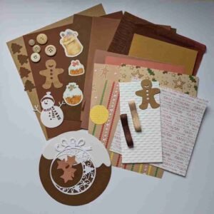 6. Brown Christmas Brown Christmas Page Kit