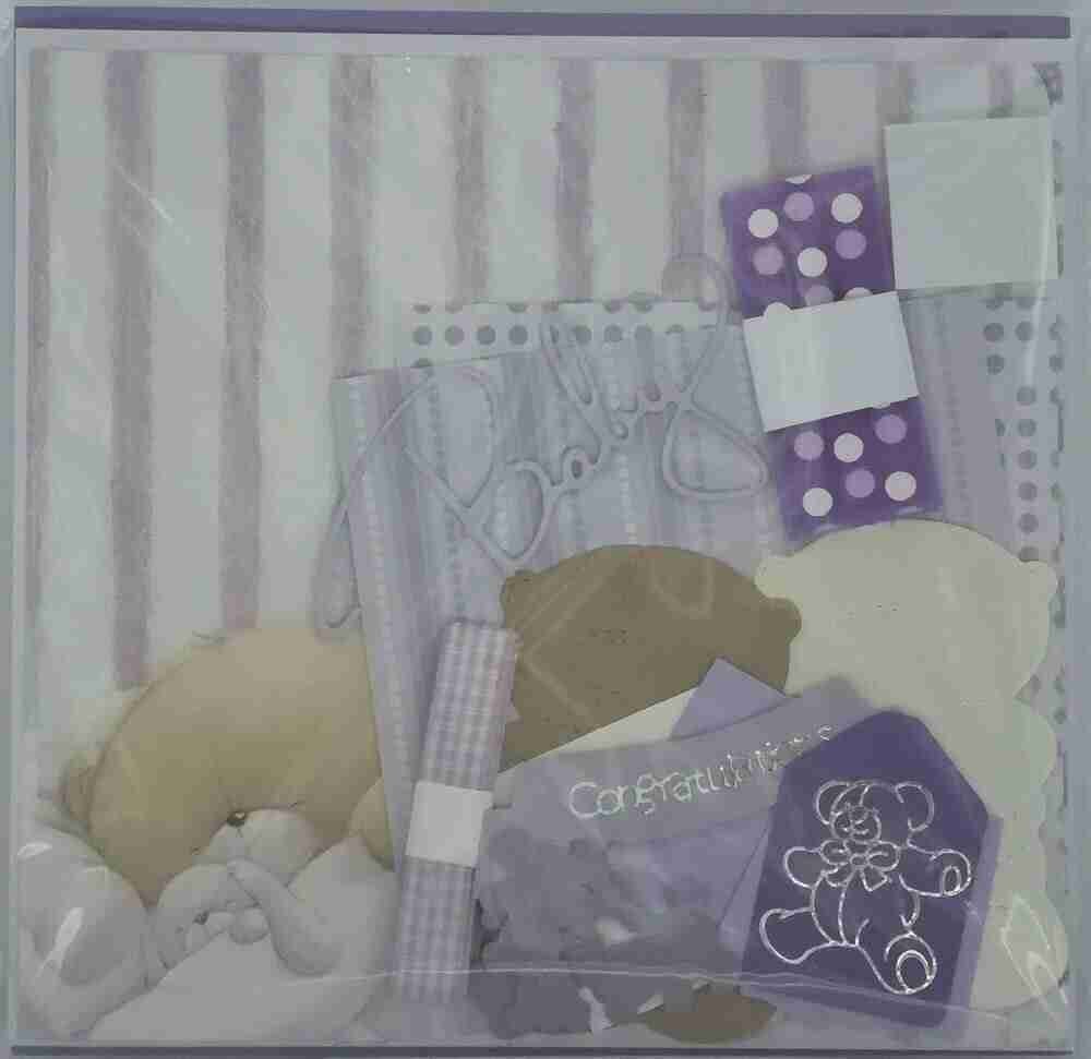The Craft Box 6X6CHARBABY 1301 Baby Lilac Forever Friends