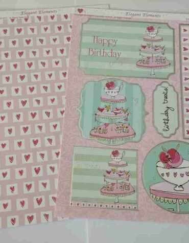 Pink Green Birthday Treats