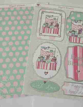 Pink and Green Sewing