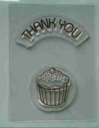 18 Set of 2 Thank You Cupcake