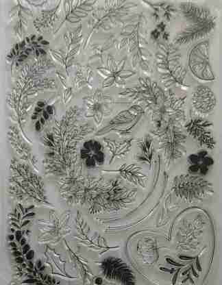 Set of 39 Festive Florals