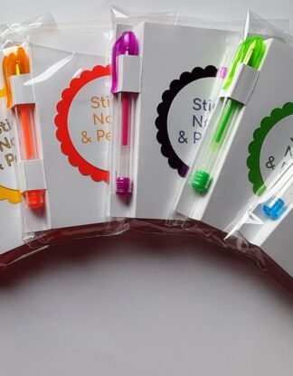 Sticky Notes and Pen Set   The Craft Box