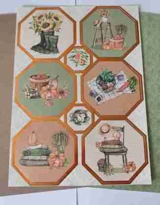 Autumn Hexagonal Toppers