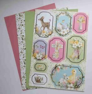 Springtime - Green and Pink