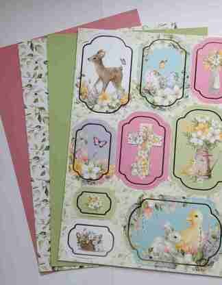 Springtime - Green and Pink