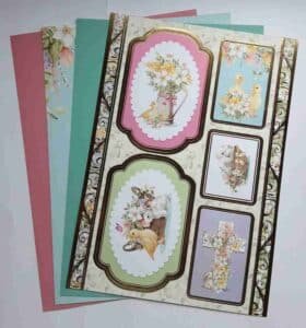 Springtime - Blue and Pink