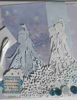 6 x 6 Elsa Christmas Card Making Kit