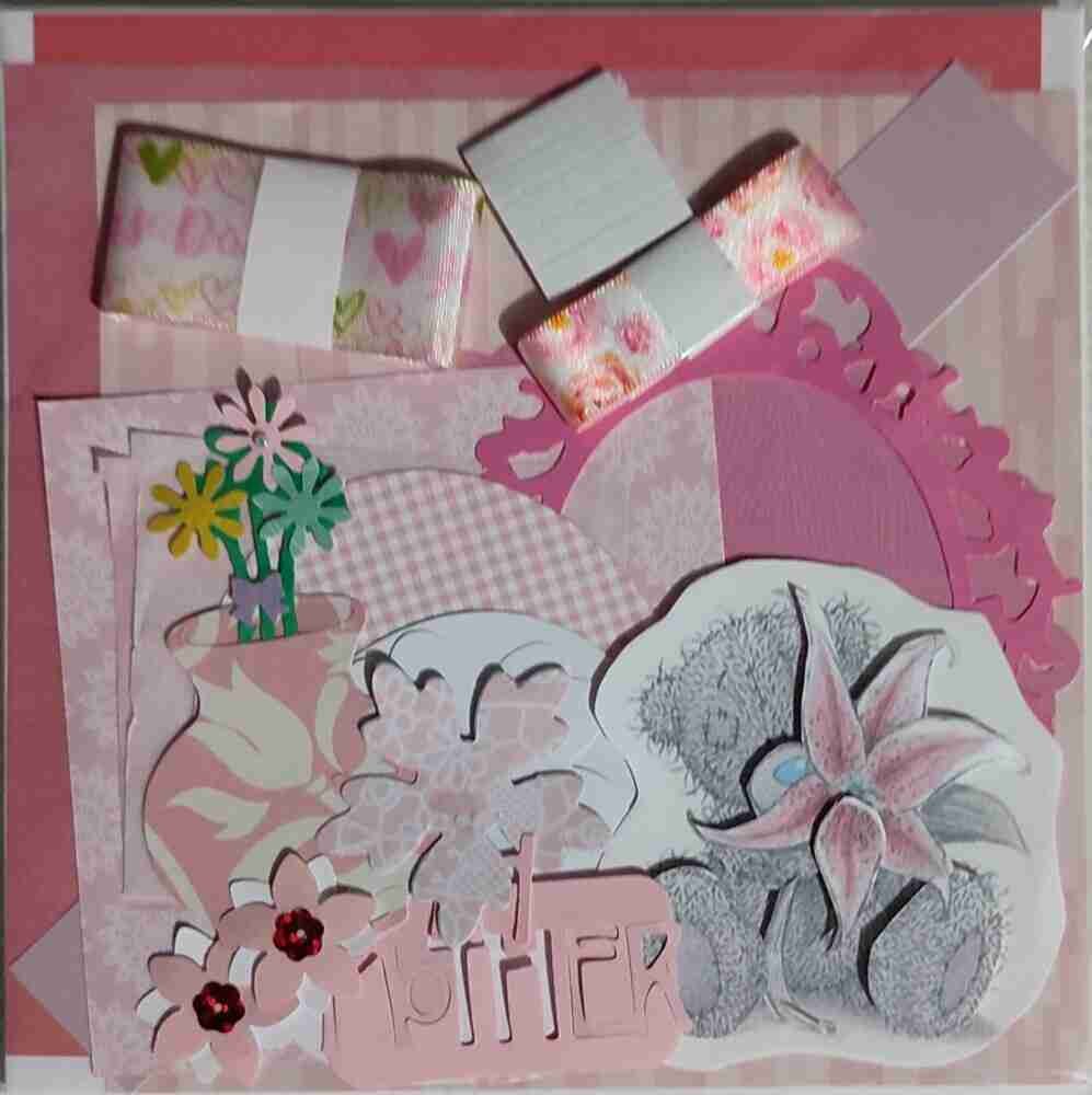 The Craft Box Tatty Teddy Pink