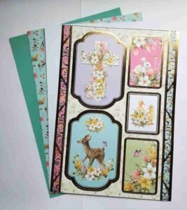 Springtime - Blue and White