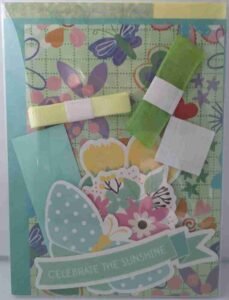 A6 Yellow and Green Easter Card Making Ki A6EASTER-0607-Easter-Yellow-Green
