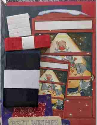 Forever Friends - Red and Navy Blue