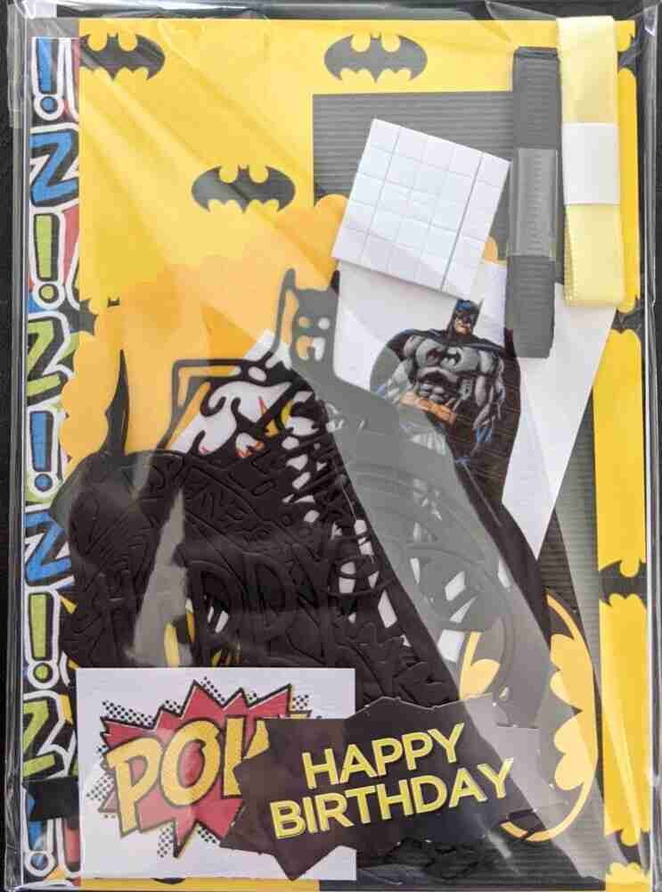 The Craft Box Batman Black and Yellow