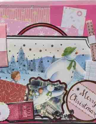 The Snowman and The Snow Dog - Pink