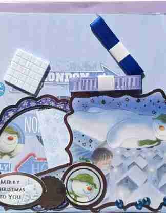 The Snowman and The Snow Dog - Blue