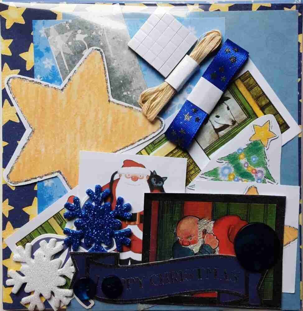 Design2 The Craft Box Raymond Briggs Father Christmas Card Making Kit