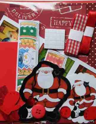 Raymond Briggs Father Christmas Card Making Kit