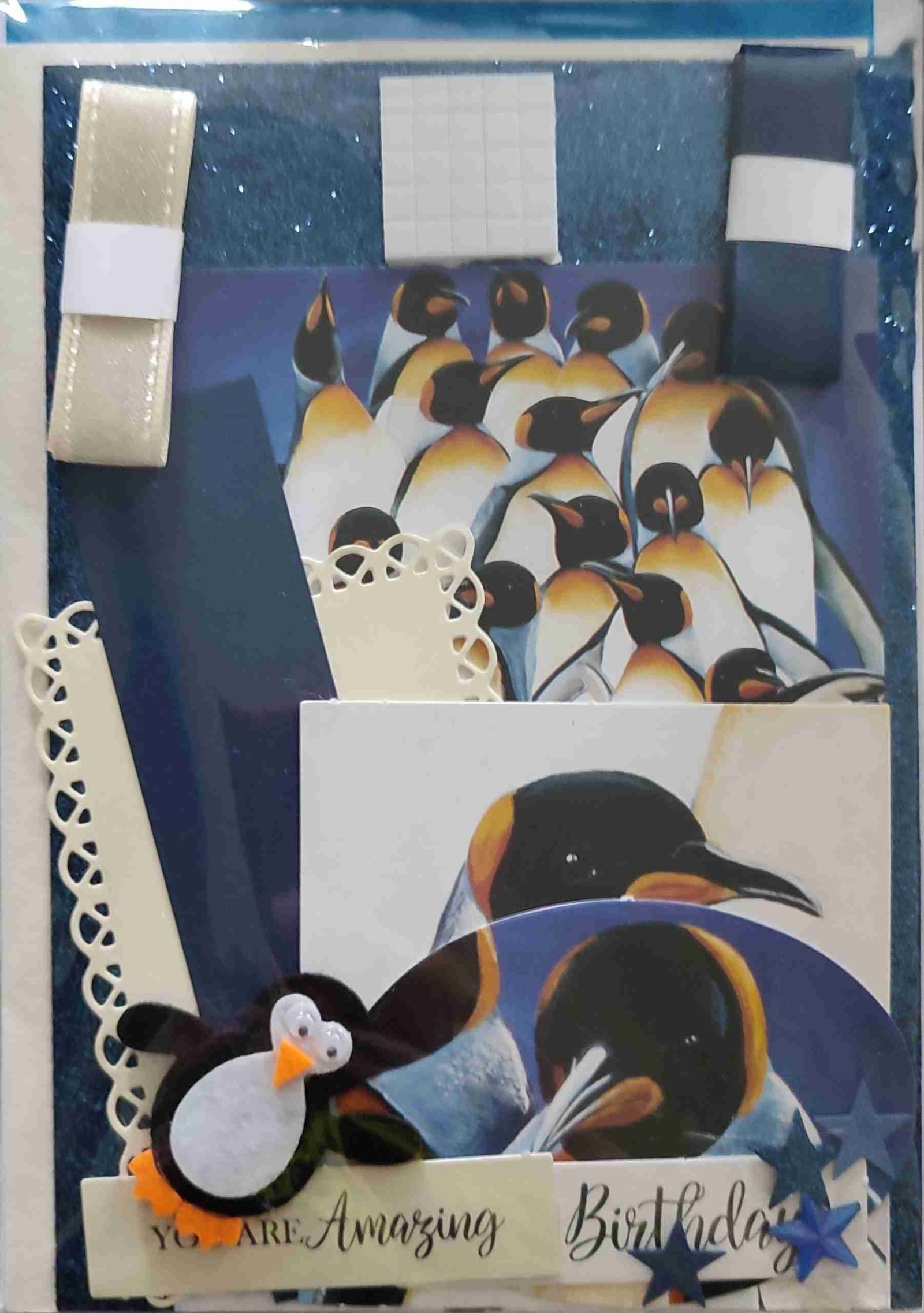 21 Blue and Cream The Craft Box Blue and Cream