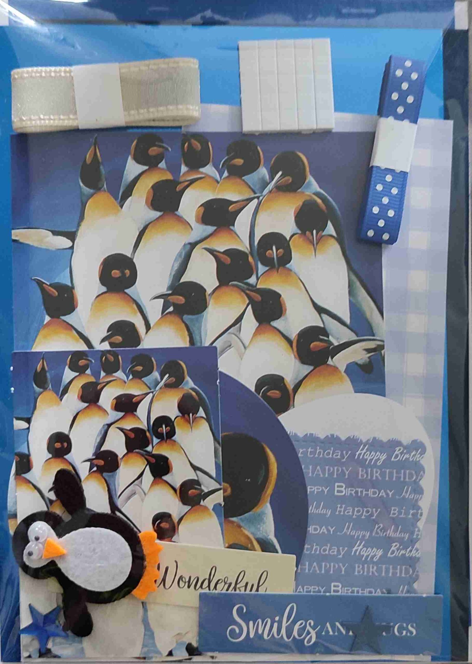 23 Blue and Cream The Craft Box Blue and Cream