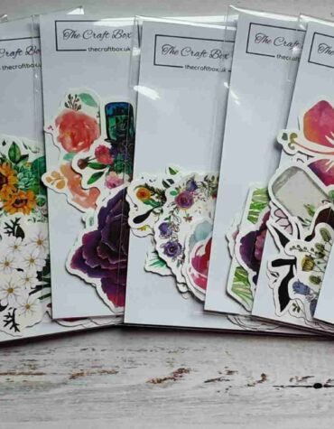 10pk Flower Stickers