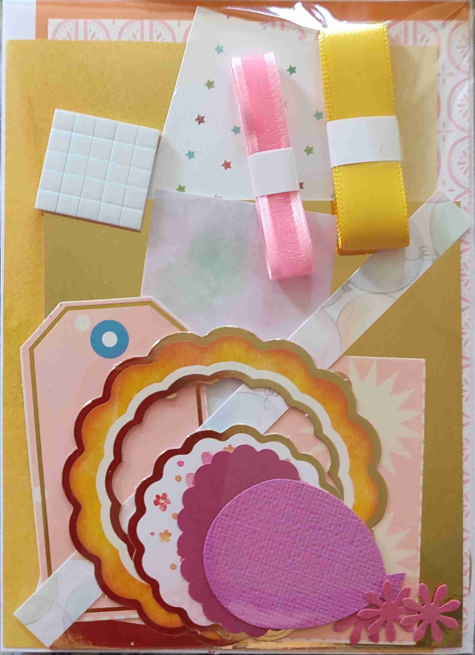 28pinkyellow The Craft Box Pink and Yellow