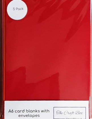 A6 Bright Coloured Cards with Envelopes