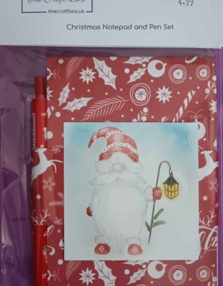 Christmas Notepad and Pen Set 2