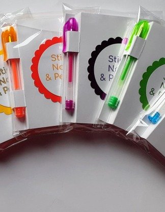 Sticky Notes and Pen Set