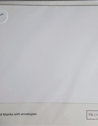 White Card Blanks and Envelopes