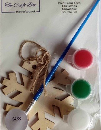 Kids Christmas Bauble Painting Kit