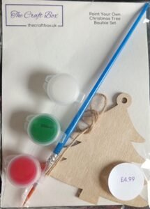 Kids Christmas Tree Bauble Painting Kit
