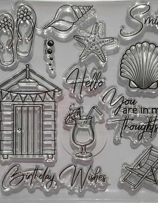 Set of 12 Beach