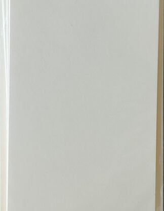 02 DL Cream card blanks with envelopes