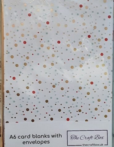 A6 patterned cards and envelopes