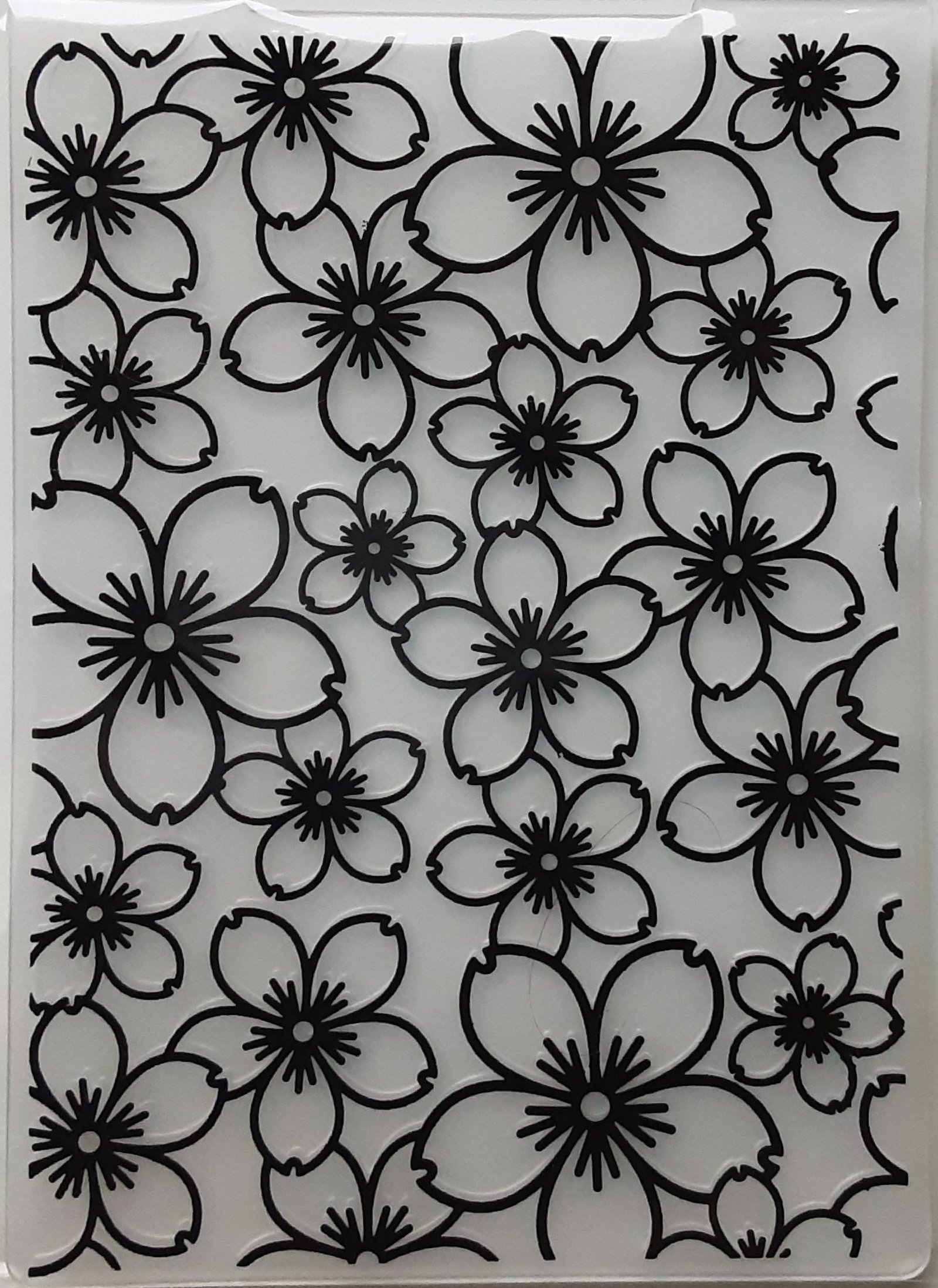 a6 floral embossing folder the craft box A6 Floral Embossing Folder The Craft Box