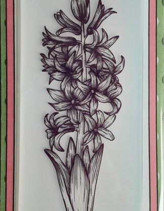 DL Lilies Embossing Folder