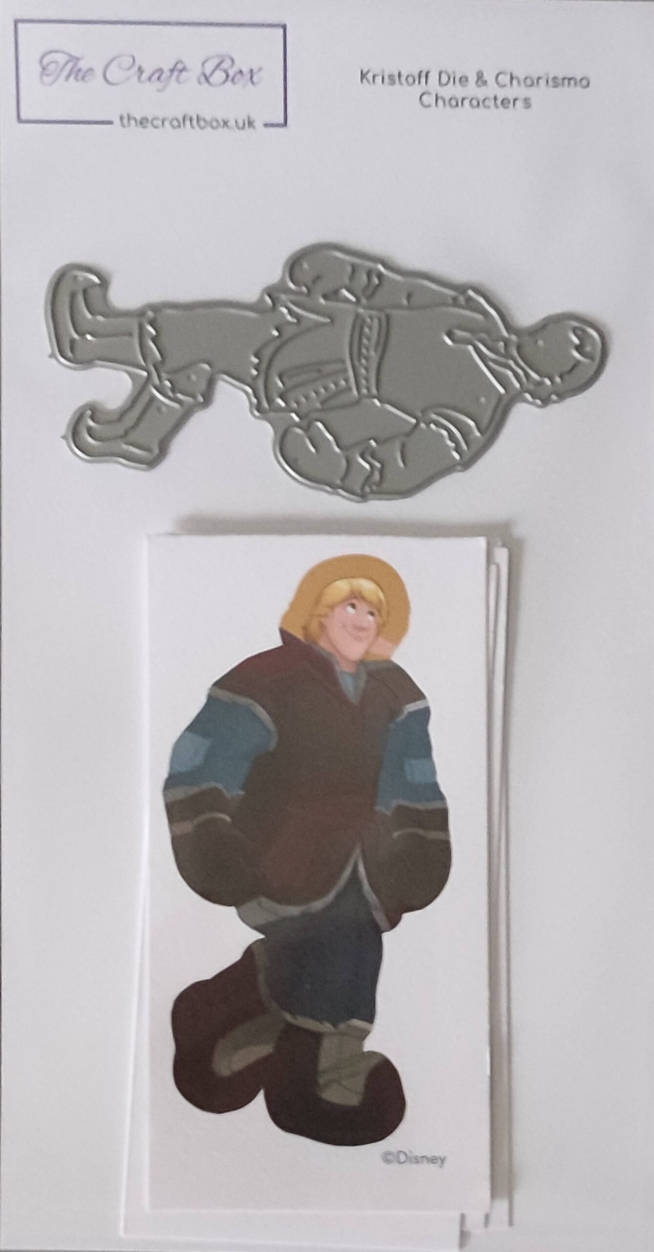 The Craft Box Kristoff Metal Cutting Die Charisma Characters