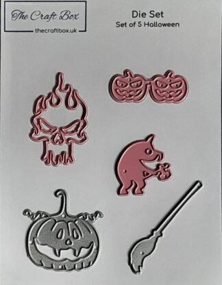 Set of 5 Halloween Cutting Dies
