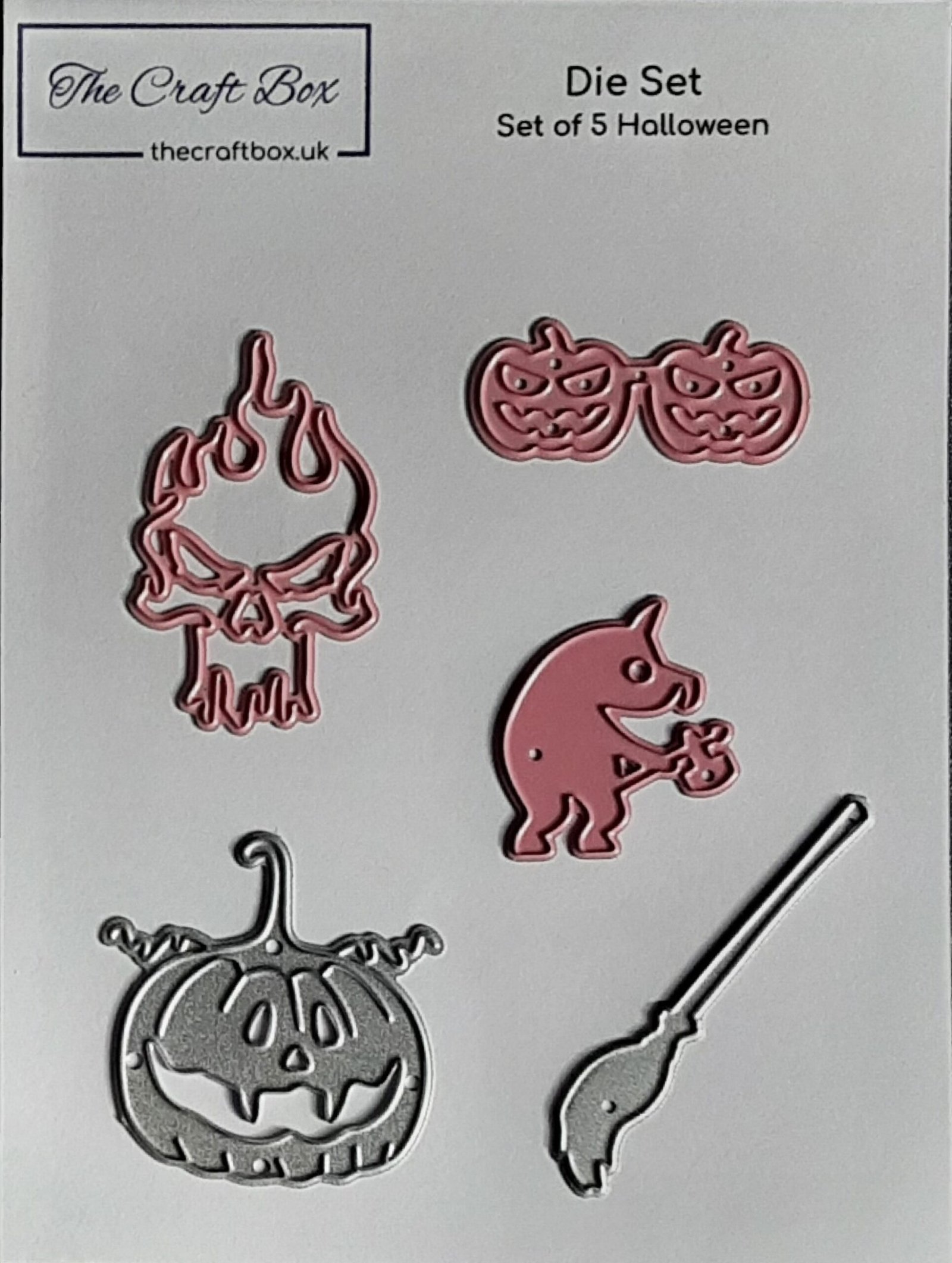 Set of 5 Halloween Cutting Dies