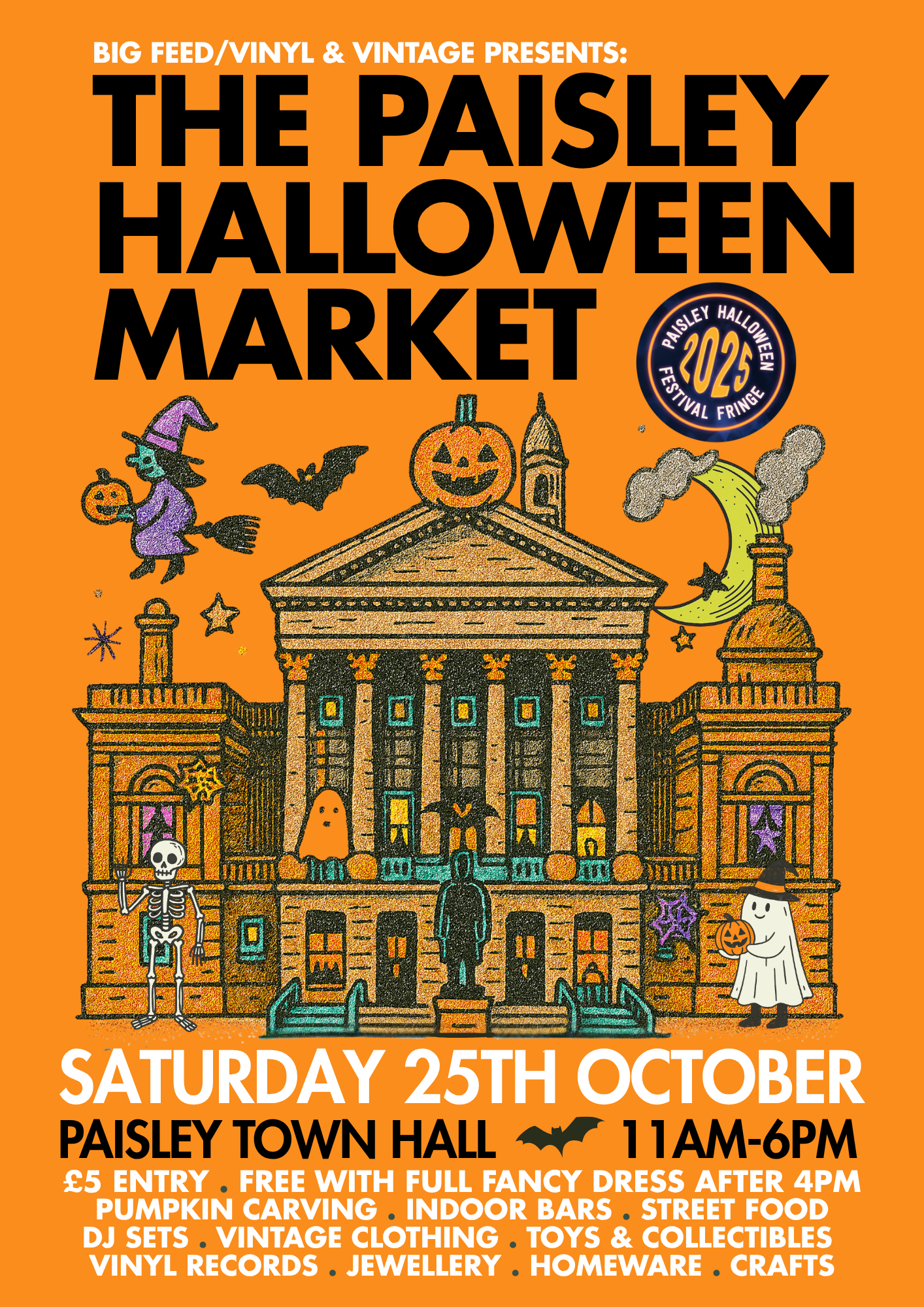 Paisley Halloween Parade Market The Craft Box Paisley Halloween Parade Market