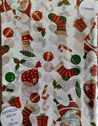 Santa Design Tissue Paper