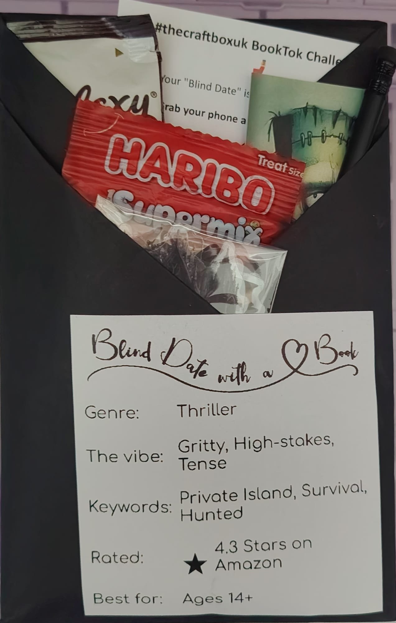 bdwab ya thriller 2 the craft box Blind Date with a Book Young Adult Thriller The Craft Box