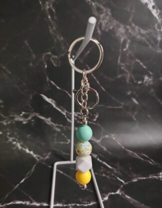 Bees Beaded Pen or Keychain