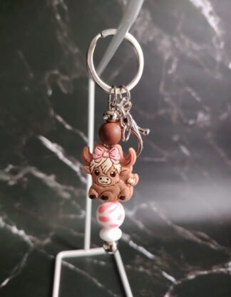 Highland Cow - Pink