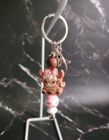 Highland Cow - Pink