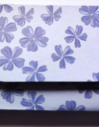 Mini Sticky Notes - Lilac Flowers