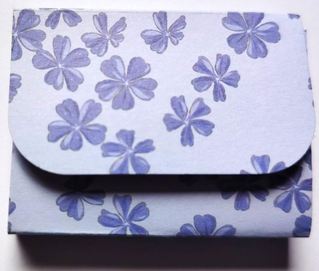 Mini Sticky Notes - Lilac Flowers