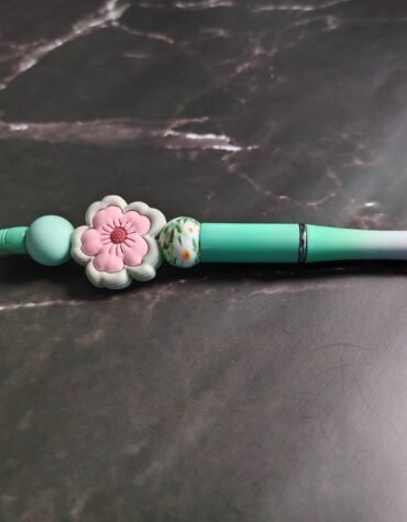 Green and Pink Flower