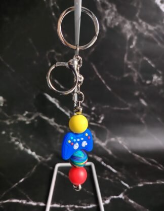 Yellow and Red Games Controller